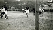 Azione di gioco durante una partita - anni '20