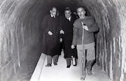 Visita del Ministro Aldisio, lavori dell'acquedotto del Pascara - anno 1952