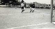 Azione di gioco durante una partita - anni '20 