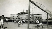Azione di gioco durante una partita - anni '20