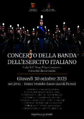 Concerto della banda dell'Esercito italiano