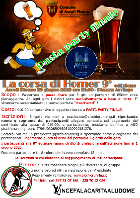 La corsa di Homer - 9° edizione