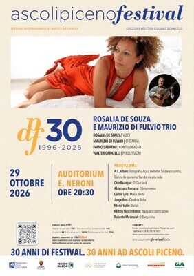 Ascoli Piceno Festival - Trenta - Edizione 2026 - 29 ottobre