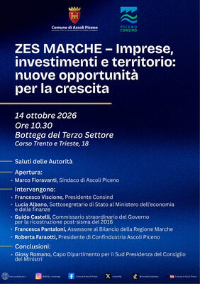 ZES Marche - Imprese, investimenti e territorio: nuove opportunità per la crescita