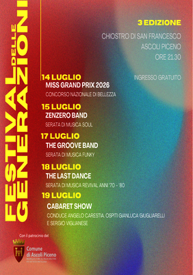 Festival delle generazioni  - 3^ edizione 