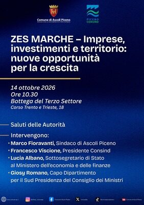 ZES Marche - Imprese, investimenti e territorio: nuove opportunità per la crescita