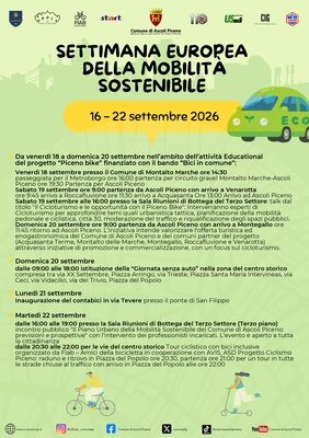 Settimana europea della mobilità sostenibile 2026