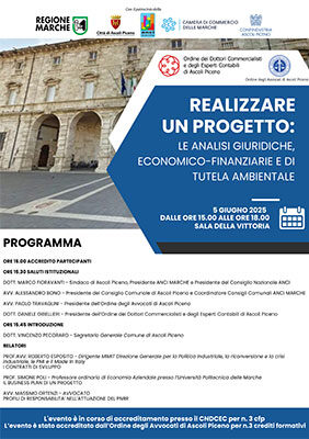Realizzare un progetto: le analisi giuridiche, economico-finanziarie e di tutela ambientale