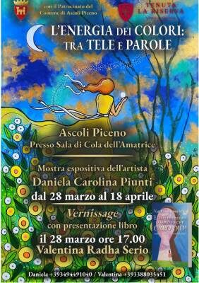 L'energia dei colori: tra tele e parole