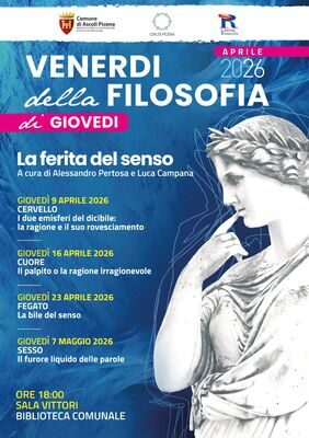 Venerdì della filosofia - Giovedì 9 aprile 2026 