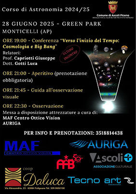 Corso di Astronomia 2024/25