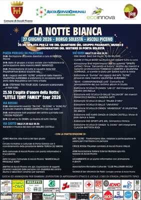La notte bianca - Borgo Solestà