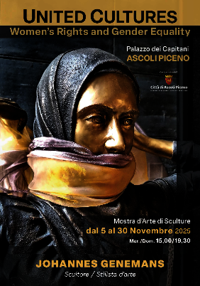 Mostra d'arte di sculture "United Cultures - Women's rights and gender equality"