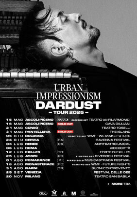Dardust - Urban Impressionism - Tour 2025